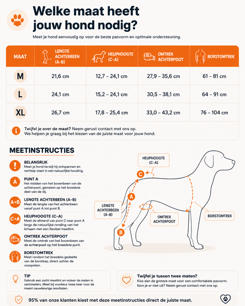HerStap Kniebrace voor Honden