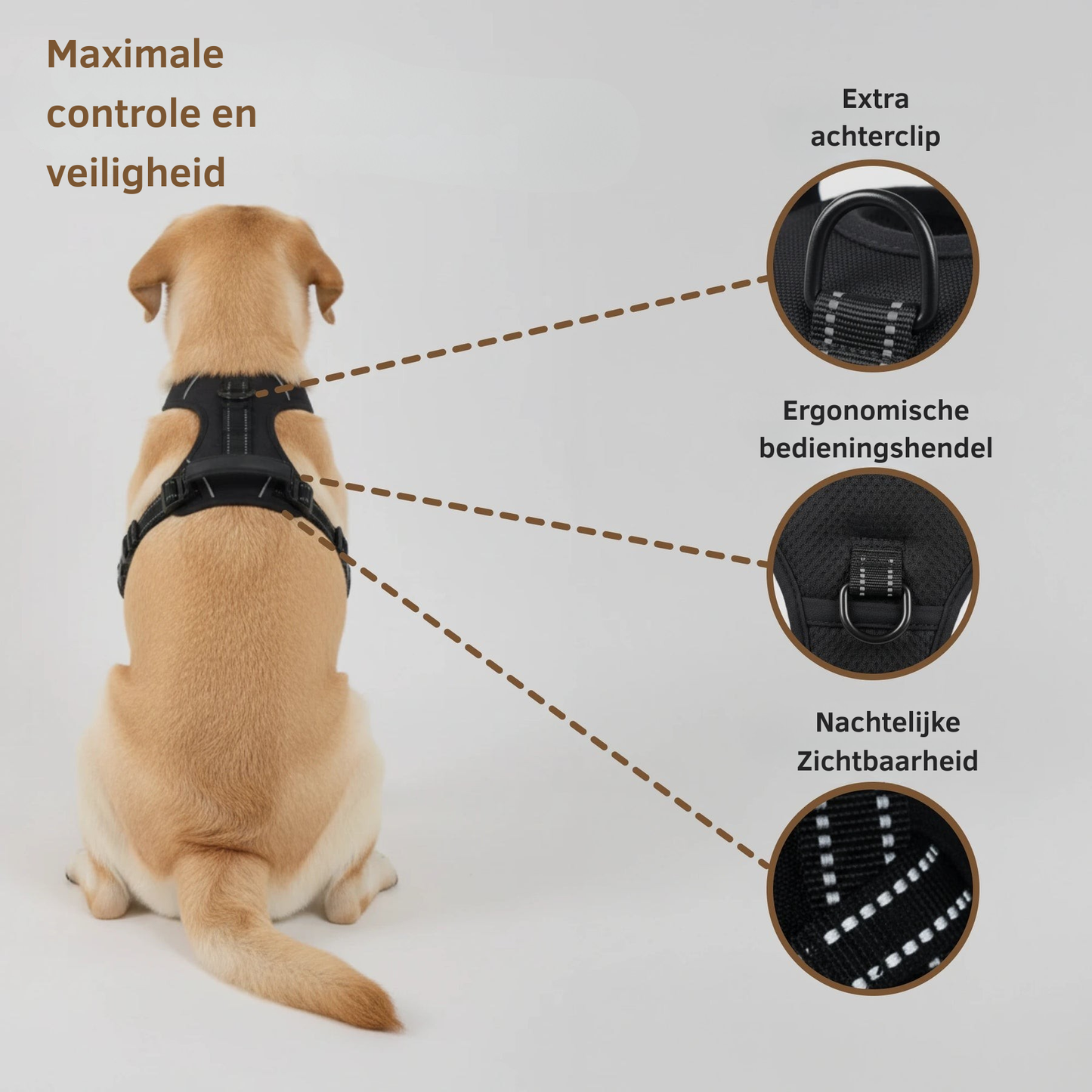 TrekVrij  Premium Anti-Trektuig